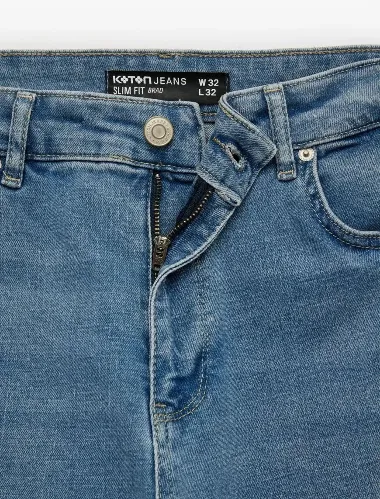 Resim 7WAM40140ND Erkek Jean Pantolon