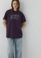 Resim Mavi Kadın T-shirt M1600843-70635