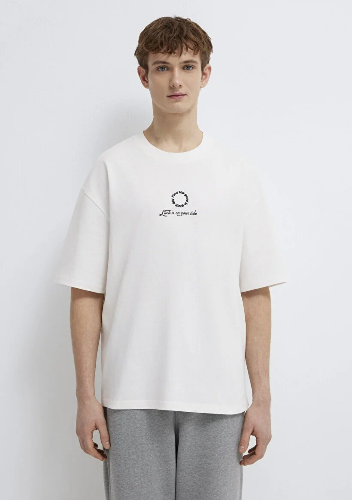 Resim Mavi Erkek T-shirt M0613183-70057