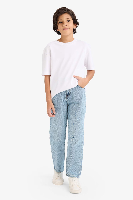 Resim Defacto Erkek Çocuk Jean Pantolon G6698A8/NM39
