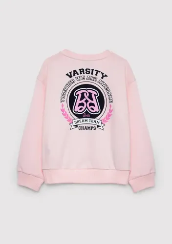 Resim Mavi Kız Çocuk Sweat M7S10209-90773