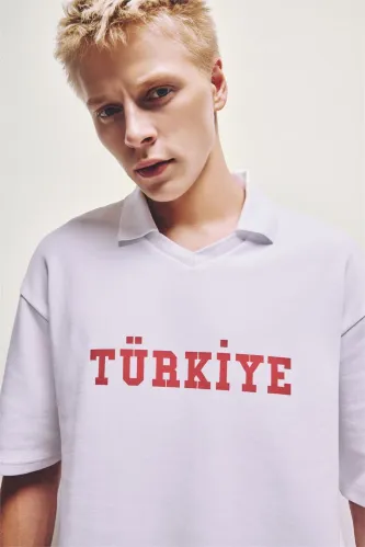 Resim Defacto Erkek T-shirt I1796AX/WT34
