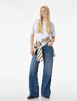 Resim Koton Kadın T-shirt 6SAL10050IK