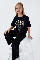 Resim U.S. Polo Assn Kids Kız Çocuk Şort Takım US2509-G
