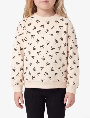 Resim Koton Kız Bebek Sweat 7WMG10029AK