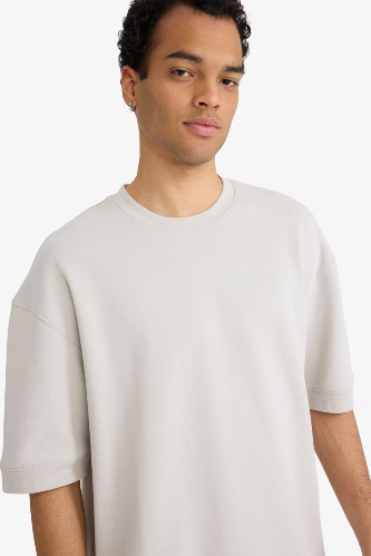 Resim Defacto Erkek T-shirt B4844AX/GR368