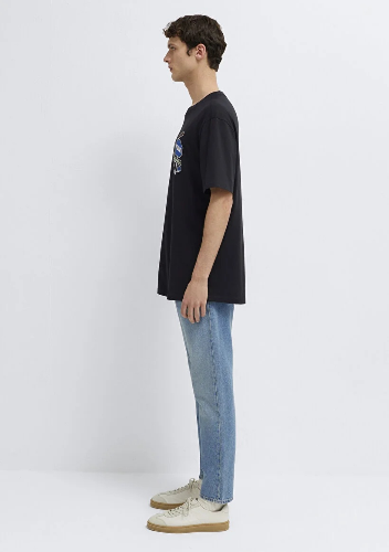 Resim Mavi Erkek T-shirt M0613391-900