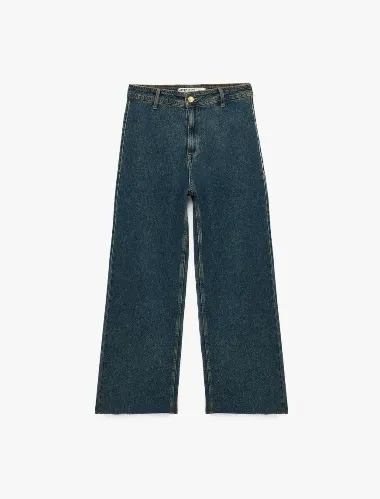 Resim Koton Kadın Jean Pantolon 7WAL40056MD
