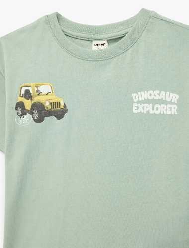 Resim Koton Erkek Bebek T-shirt 6SMB10051TK