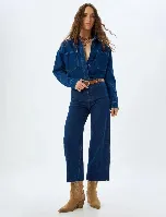 Resim Koton Kadın Jean Pantolon 7WAL40056MD