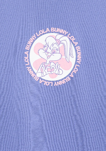 Resim Mavi Kız Çocuk T-shirt M7610416-70662