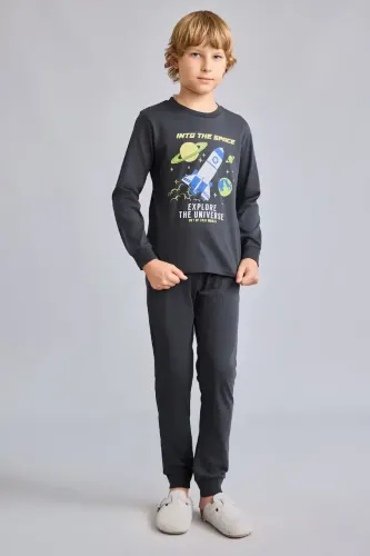 Resim Defacto  Erkek Çocuk Sweat Takım I1826A8/AR221