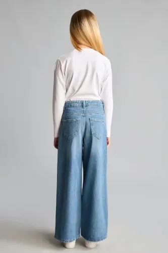 Resim Defacto  Kız Çocuk Jean Pantolon H6248A8/NM39