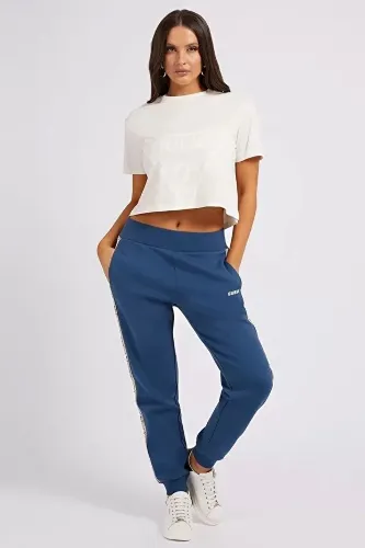 Resim V2YI06K8HM0-G6K5 Adele Crop  Gues Kadın T-shirt