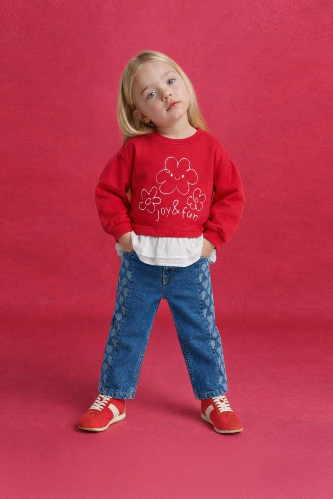 Resim Defacto Kız Bebek Sweat G7417A5/RD345