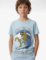 Resim Koton Erkek Çocuk T-shirt 6SKB10055TK