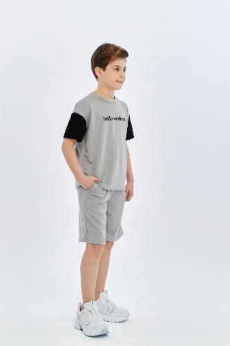 Resim Yenikoza Erkek Çocuk Şort Takım