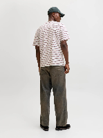 Resim Jack & Jones Jornorrebro Strıpe Tee Ss Cn Erkek T-Shirt 12291021