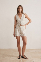 Resim QUZU Kadın Kot&Kanvas Şort