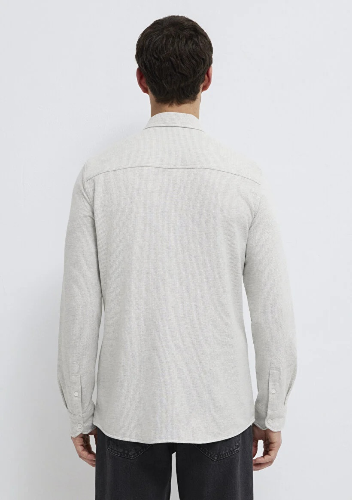 Resim Mavi Erkek Uzun Kol Gömlek M0211856-82498