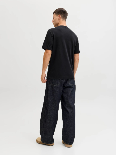 Resim Jack & Jones Jcofusıon Chest Brand Tee Ss Crew Noos Erkek T-Shirt 12289936