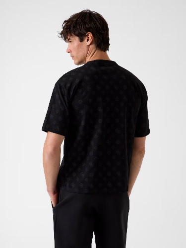 Resim Guess Athleisure  Erkek  T-shirt Z6GI07K2852-PMKW Ovıdıo Cn Ss T-Shırt