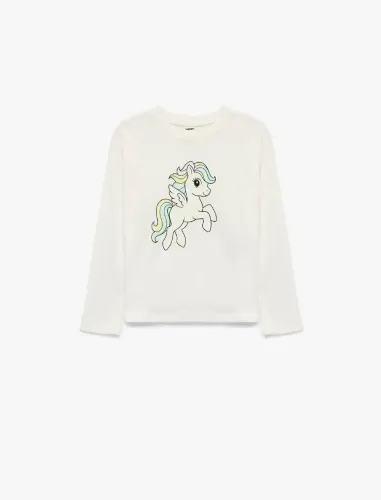 Resim Koton Kız Bebek Sweat 7WMG10131AK