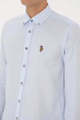 Resim 2225466 Cedcolor025K U.S Polo Assn. Erkek Uzun Kol Gömlek