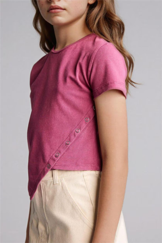 Resim Defacto Kız Çocuk T-shirt H1082A8/PN10