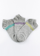 Resim Viole&More Pamuklu 3lü Sneaker Kadın Çorap