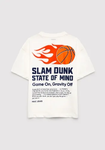 Resim Mavi Erkek Çocuk T-shirt M6610459-70057