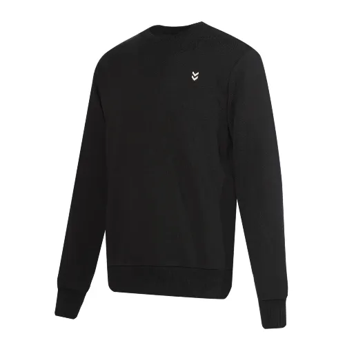 Resim Hummel Hmlt-Pulse Co Regular Sweat Crew Neck Erkek Sweatshırt 922442-2001