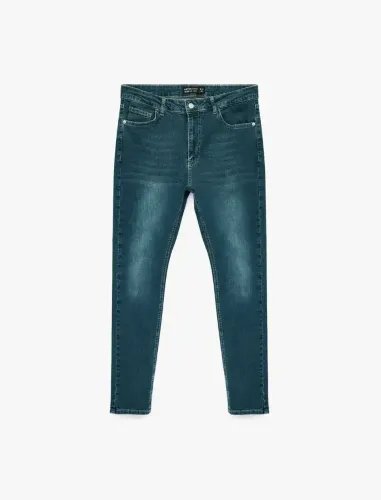 Resim Koton Erkek Jean Pantolon 7WAM40084ND
