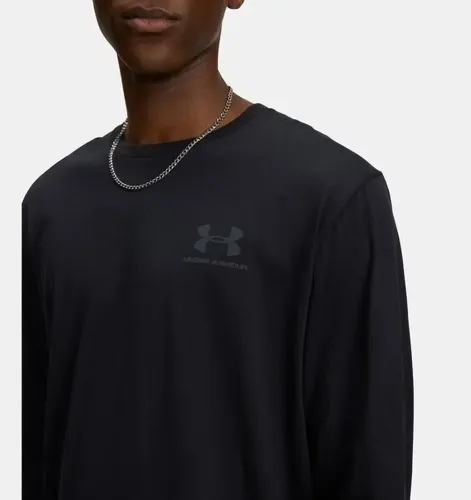 Resim Under Armour Ua Sportstyle Left Chest Ls Erkek Sweat 1329585-002