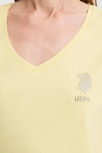 Resim U.s. Polo assn. Kadın T-shirt PU-8808 Tv01-Iy26
