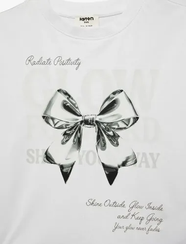Resim Koton Kız Çocuk T-shirt 6SKG10510AK