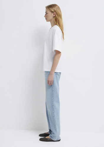 Resim Mavi Kadın T-shirt M1613225-620