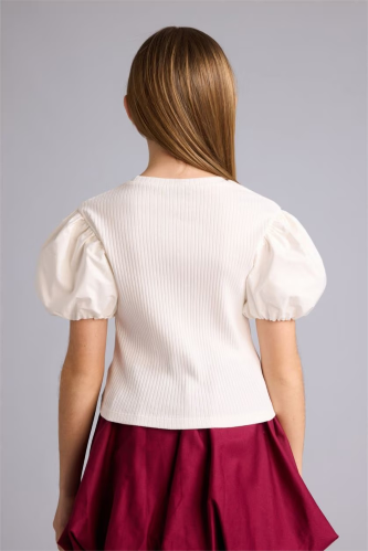 Resim Defacto Kız Çocuk T-shirt G7592A8/ER105