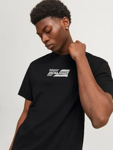 Resim Jack & Jones Jjcorp Graphıc Tee  Ss O-Neck Ln Erkek T-Shirt 12268415