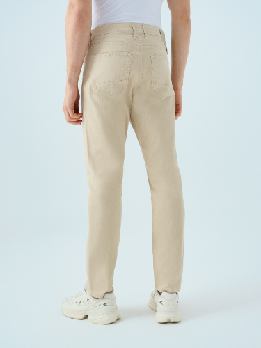Resim Loft Ricardo Regular Fit Erkek Kanvas Pantolon Lf2039483