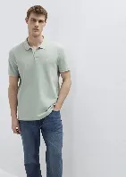 Resim Mavi Erkek T-shirt M0613287-71464