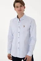Resim 2225466 Cedcolor025K U.S Polo Assn. Erkek Uzun Kol Gömlek