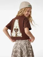 Resim Koton Kız Çocuk T-shirt 6SKG10401AK