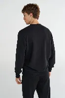 Resim Hummel Hmlt-Pulse Co Regular Sweat Crew Neck Erkek Sweatshırt 922442-2001