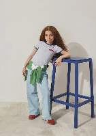 Resim Mavi Lorı Kız Çocuk Jean Pantolon M7010036-84473