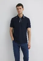 Resim Mavi Erkek T-shirt M0612648-80872