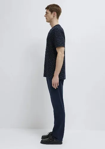 Resim Mavi Erkek T-shirt M0613334-70497