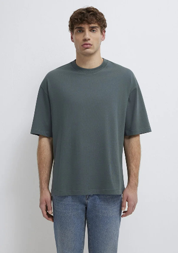 Resim Mavi Erkek T-shirt M0613113-71598