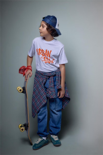 Resim Defacto Erkek Çocuk T-shirt G9959A8/WT34