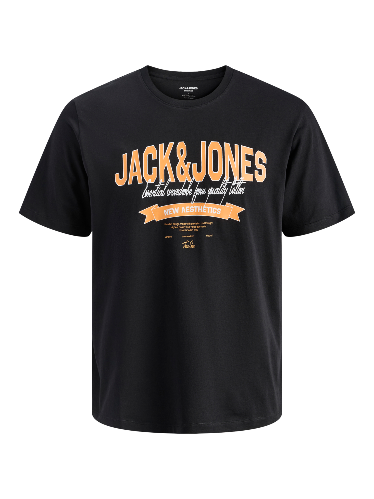 Resim Jack & Jones Jjelogo Tee Ss O-Neck 2 Col Ss26 Sn Erkek T-shirt 12288016